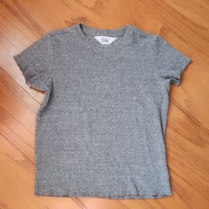 Athleta Girl Heather Gray S/S Top, Girls 7